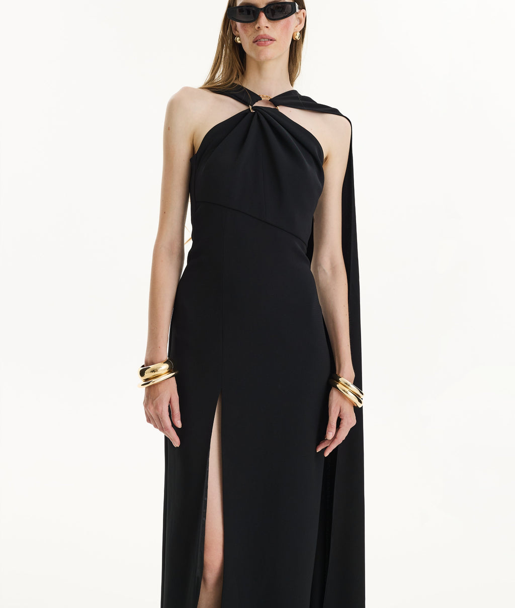 Raven Black Gown