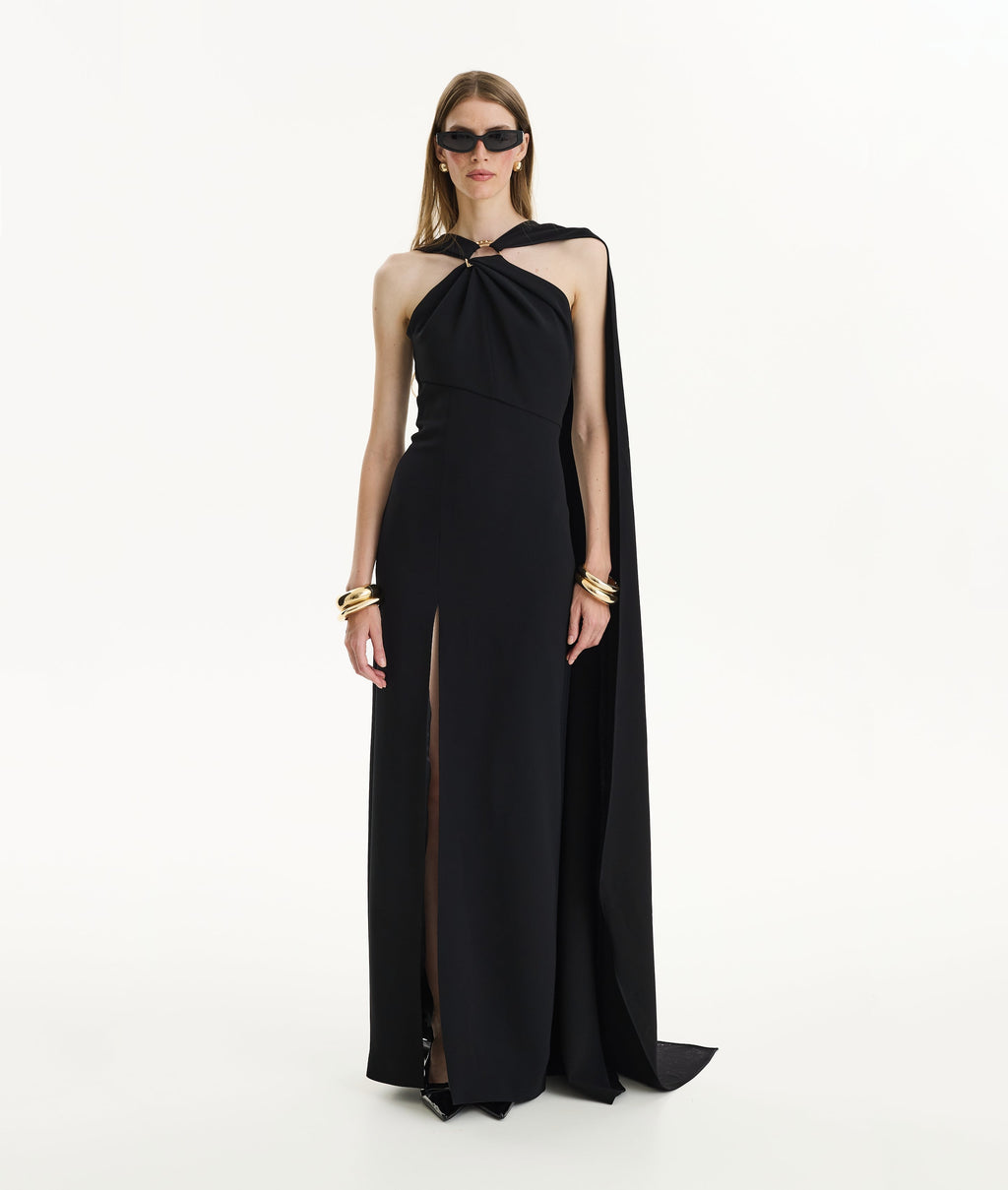 Raven Black Gown