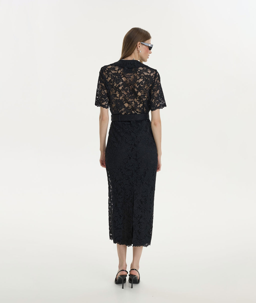 Midnight Lace Dress