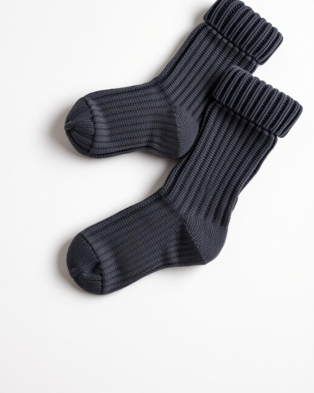 Kids Cozy Boot Sock in Charcoal