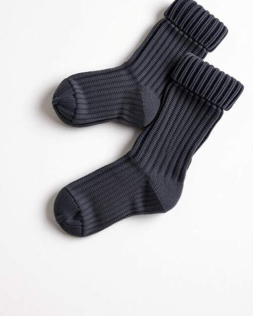 Kids Cozy Boot Sock in Charcoal