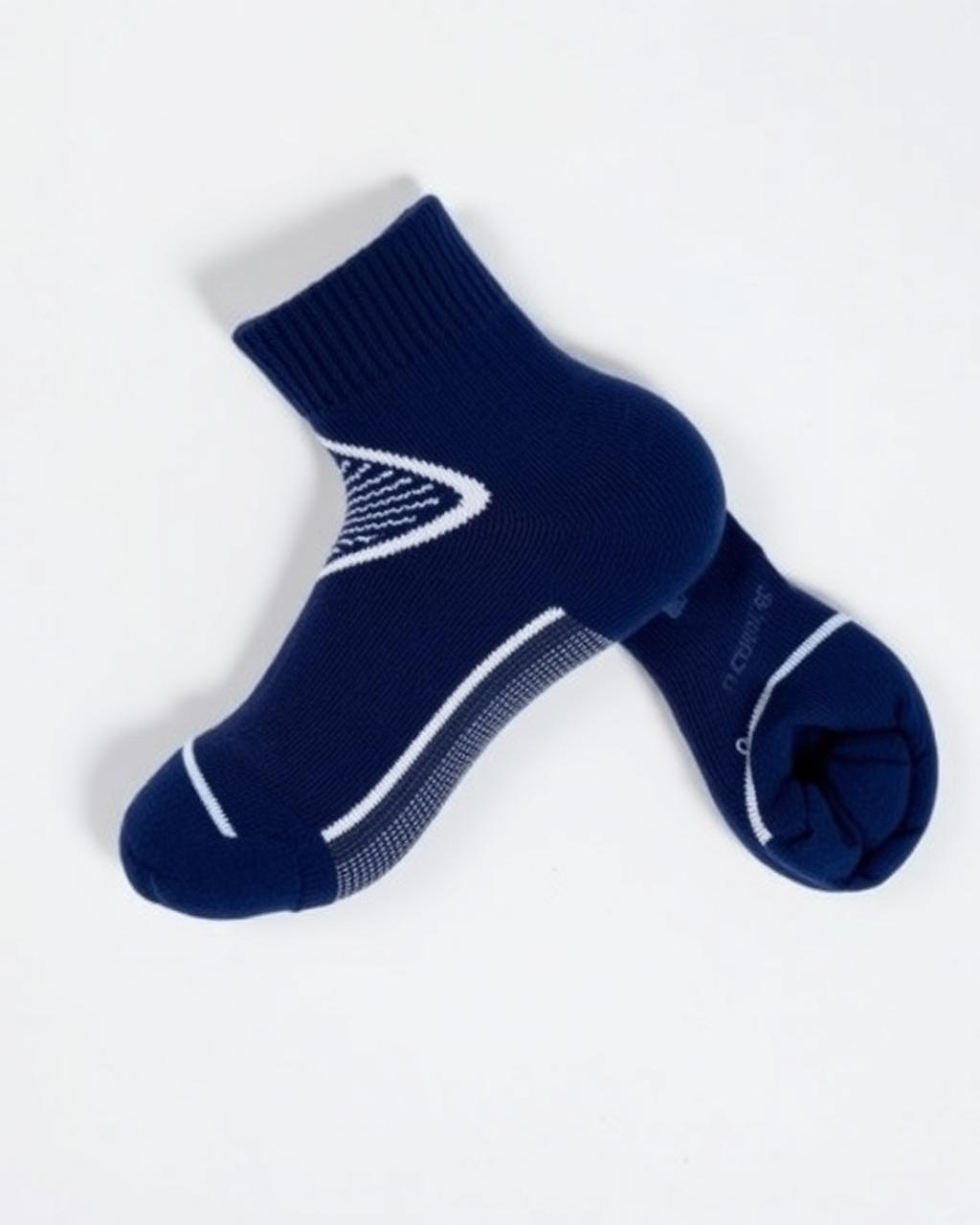 Kids Dash Ankle Sock in Navy