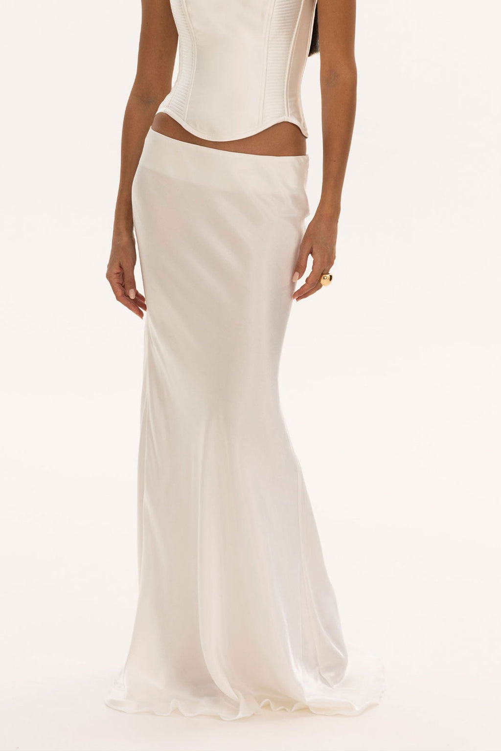 Pearl White Skirt