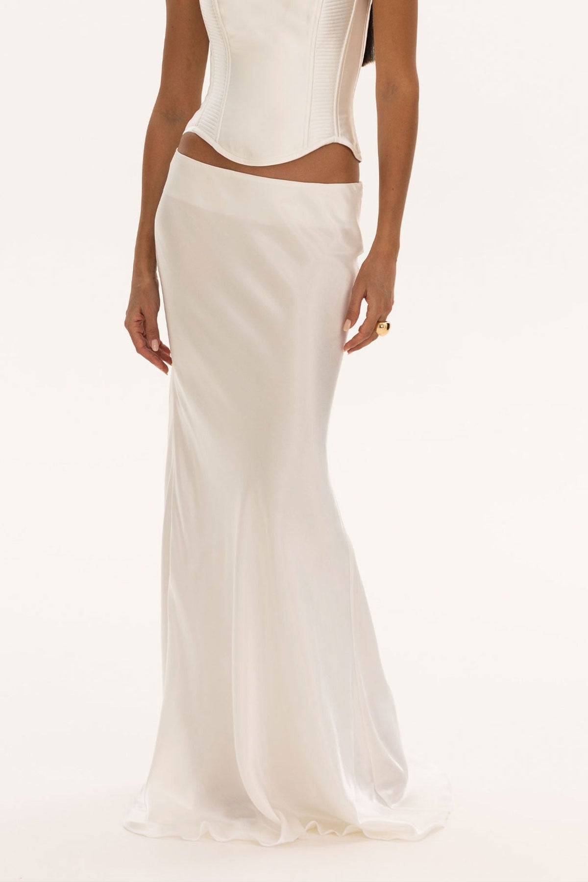 Pearl White Skirt