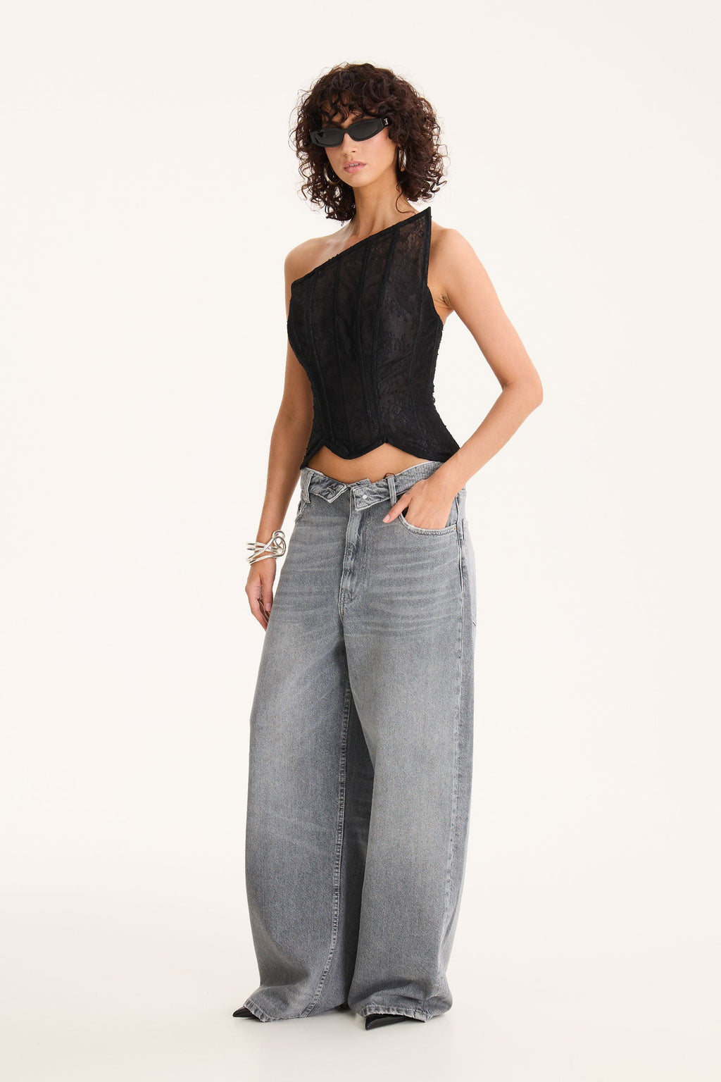 Triangle Lace Top
