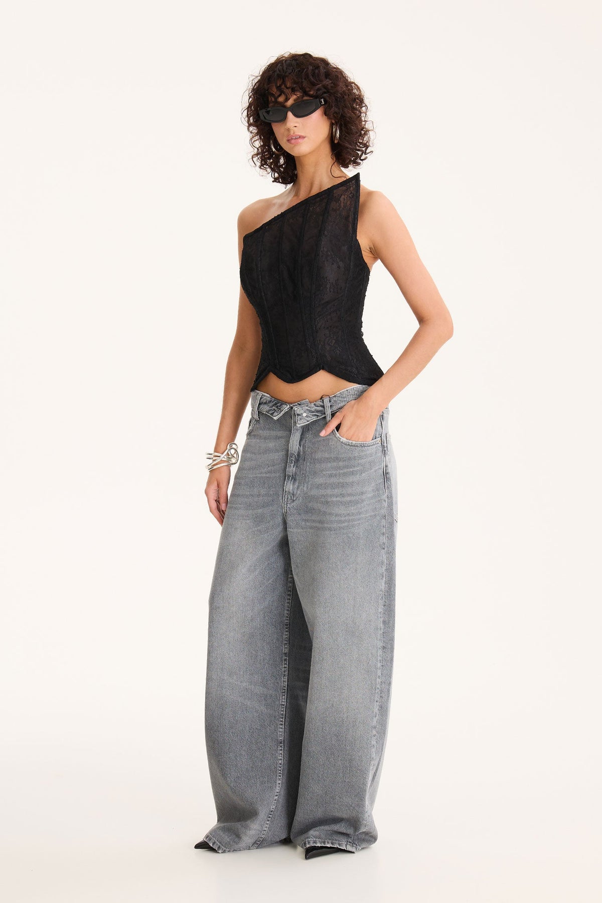 Triangle Lace Top