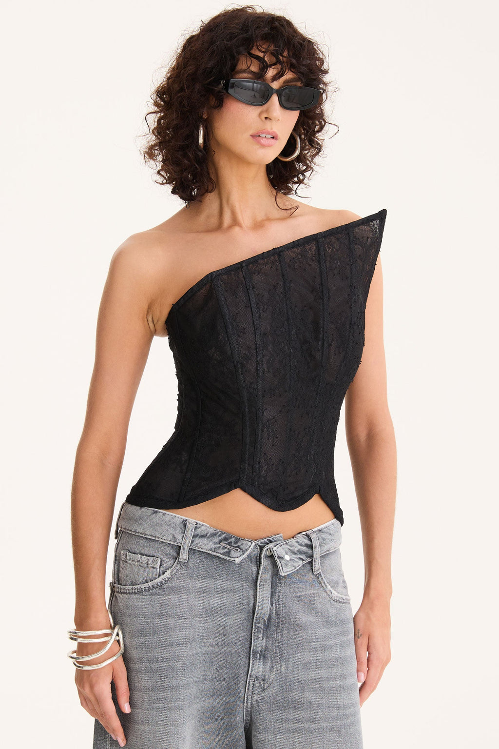 Triangle Lace Top