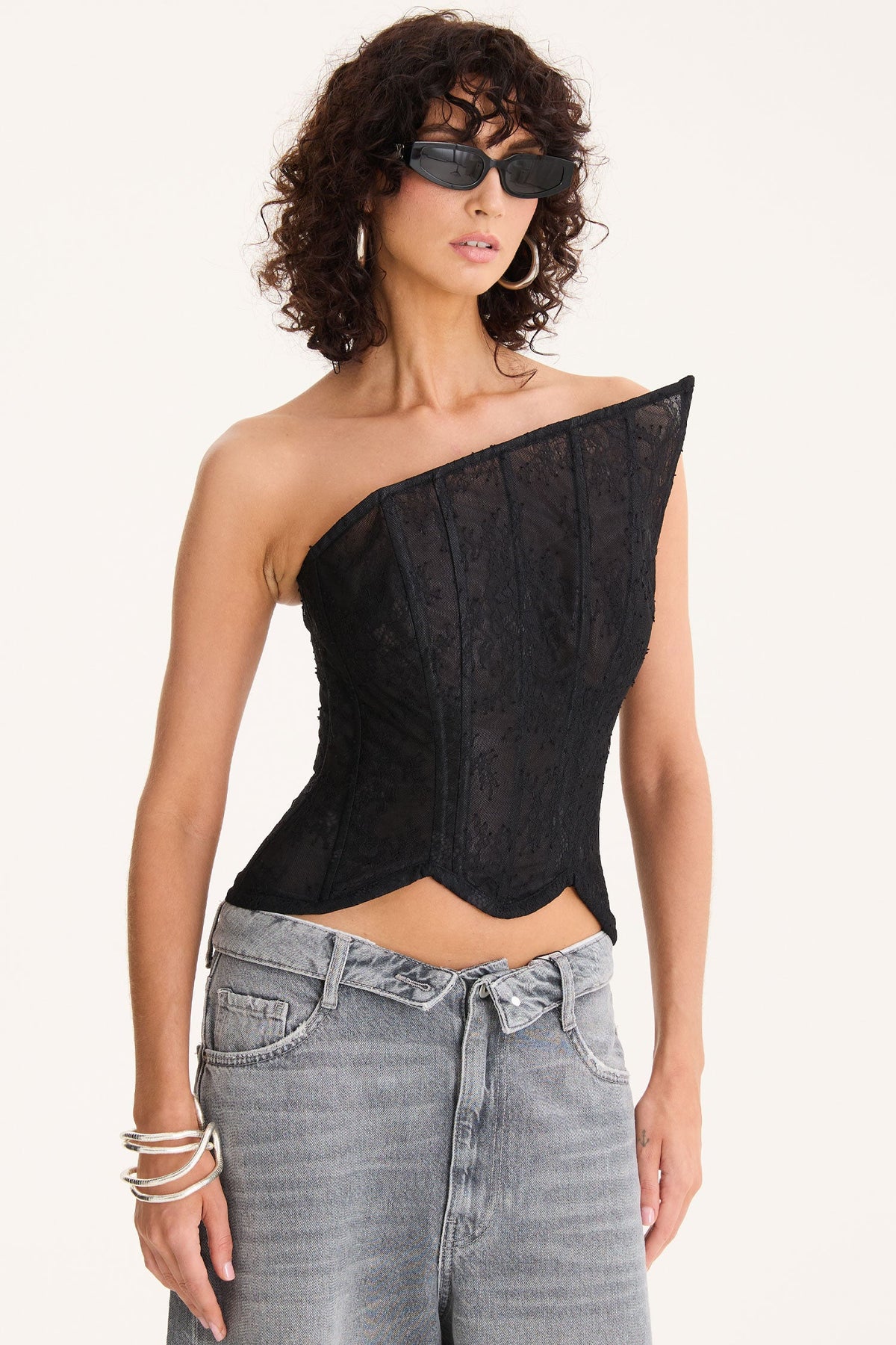 Triangle Lace Top