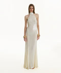 Ivory Sequin Dress